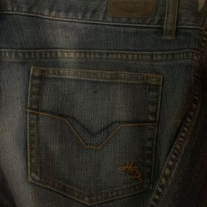 Harley-Davidson blue jeans size 14